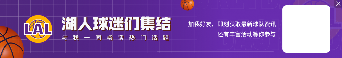 布朗尼下场后 湖人3分19秒内轰出17-0攻击波反超雄鹿🤯